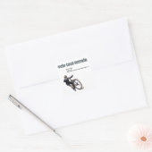 Velo Tout-Terrain Vierkante Sticker (Envelop)