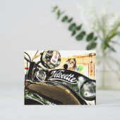 Velocette M Series motorfiets Briefkaart (Staand voorkant)