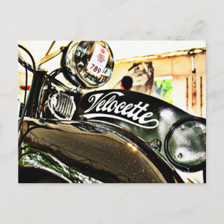 Velocette M Series motorfiets Briefkaart