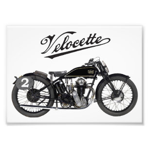 Velocette Motor Cycle / Engeland Foto Afdruk