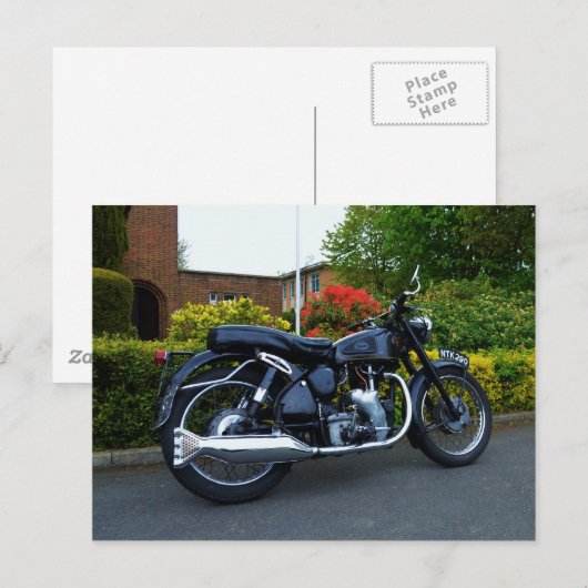 Velocette Venom Briefkaart (Voorkant / Achterkant)