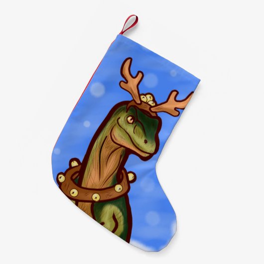 Veloci-rendier Kleine Kerstsok (Voorkant (Hangend))