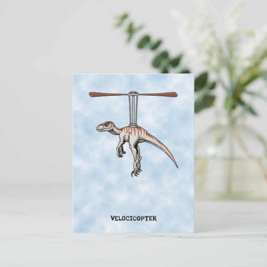 Velocicopter Briefkaart (Staand voorkant)