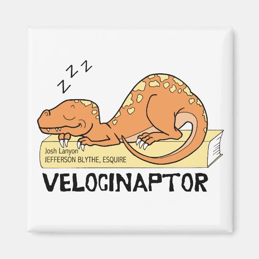 Velocinaptor magneet (Voorkant)