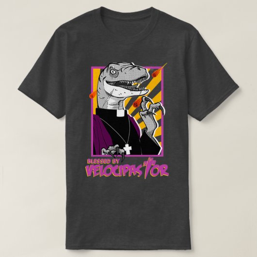 Velocipastor T-shirt (Design voorkant)