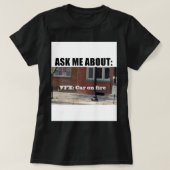 Velocipastor VFXcar on fire Classic T Shirt (Design voorkant)