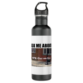 Velocipastor VFXcar on fire Classic T Shirt Waterfles