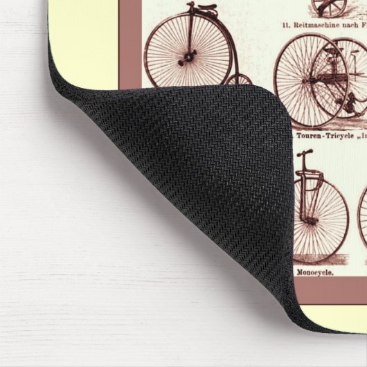 Velocipedes ~  Adverteren Poster Muismat (Hoek)