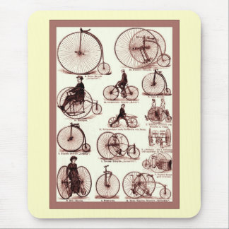 Velocipedes ~ Adverteren Poster Muismat