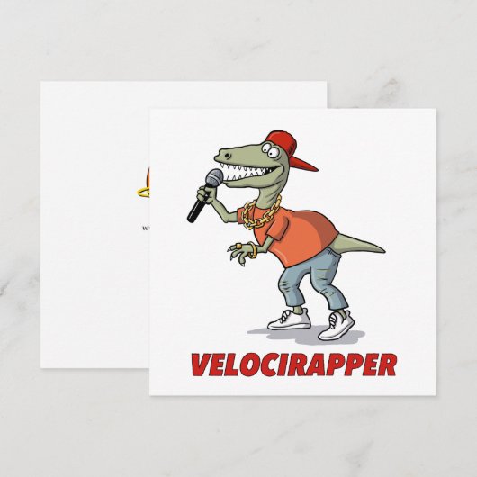 'Velocirapper' (Voorkant / Achterkant)