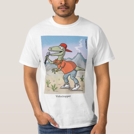 Velocirapper T-shirt (Voorkant)