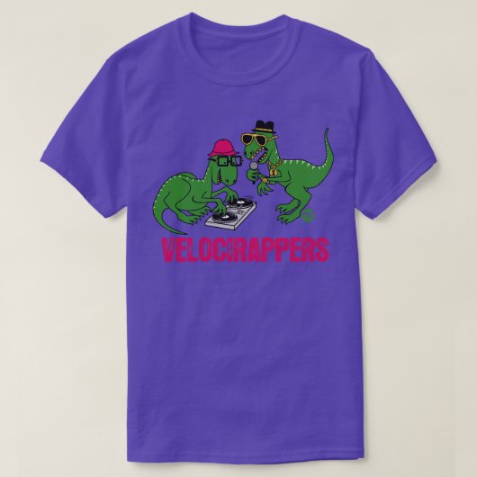 VELOCIRAPPERS T-SHIRT (Design voorkant)