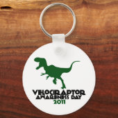 Velociraptor Awareness Day 2011 Sleutelhanger (Voorkant)