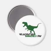 Velociraptor Awareness Day Magneet (Voorkant / Achterkant)