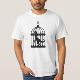 Velociraptor Bird Cage T-shirt