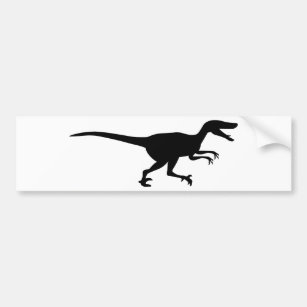 Velociraptor Dinosaur Bumpersticker