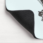 Velociraptor Dinosaur Mousepad Muismat (Hoek)