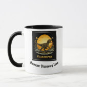 Velociraptor Dinosaur Prehistorisch Maan Mok (Links)