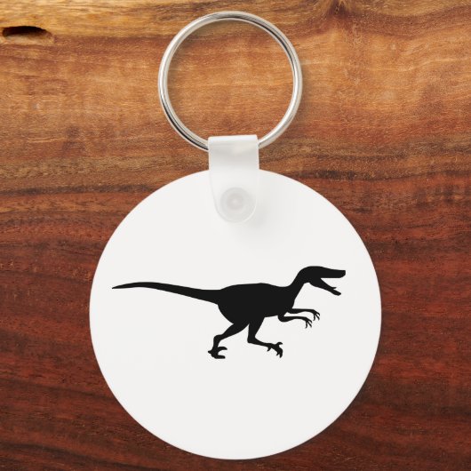 Velociraptor Dinosaur Sleutelhanger (Voorkant)