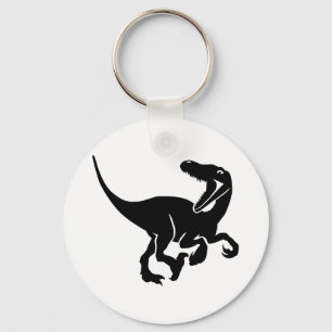 Velociraptor dinosaur sleutelhanger