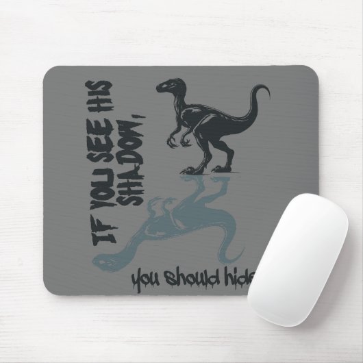 Velociraptor, Dinosaurier, T-Rex Muismat (Met muis)