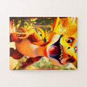 Velociraptor Dinosaurus 30 Grote Stukken Legpuzzel (Horizontaal)