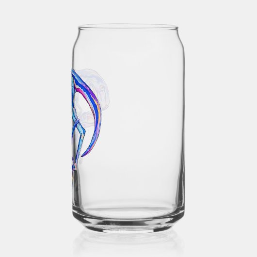 Velociraptor Dinosaurus Mom & Baby Blikvorm Glas (Rechts)