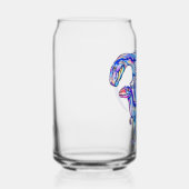 Velociraptor Dinosaurus Mom & Baby Blikvorm Glas (Links)