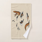 Velociraptor Escape Bad Handdoek (Handdoek)
