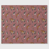 Velociraptor Escape Cadeaupapier (Vlak)