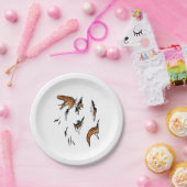 Velociraptor Escape Papieren Bordje (Feest)