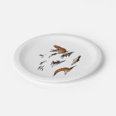 Velociraptor Escape Papieren Bordje (Gekanteld)