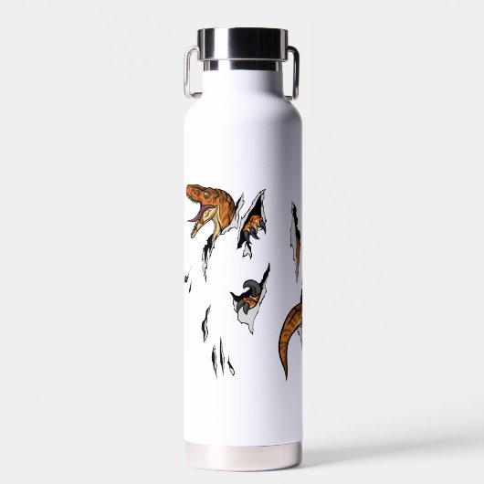 Velociraptor Escape Waterfles (Voorkant)