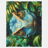 Velociraptor Fleece Deken (Voorkant)