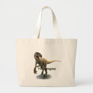 Velociraptor Grote Tote Bag