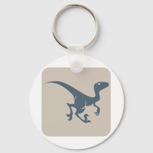 Velociraptor Icon Sleutelhanger
