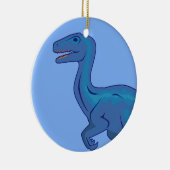 Velociraptor Keramisch Ornament (Rechts)
