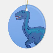 Velociraptor Keramisch Ornament (Links)