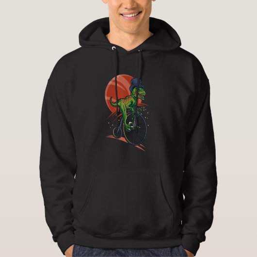 Velociraptor kleding hoodie (Voorkant)