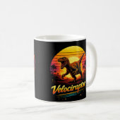 Velociraptor Koffiemok (Voorkant rechts)