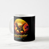 Velociraptor Koffiemok (Voorkant links)