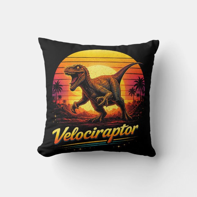 Velociraptor Kussen (Voorkant)