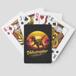 Velociraptor Pokerkaarten