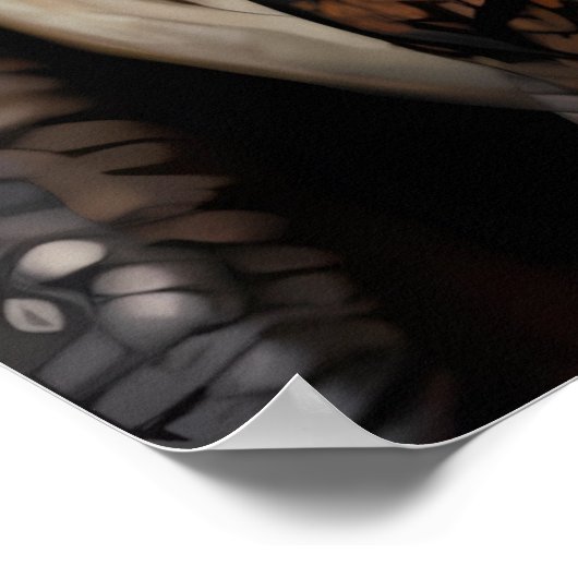 Velociraptor Poster (Hoek)