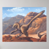 Velociraptor Print (Voorkant)