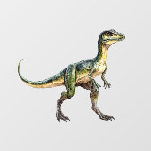 Velociraptor  raamsticker (Vel)