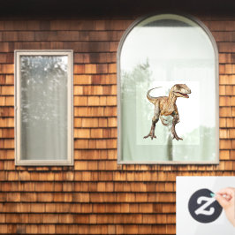 Velociraptor raamsticker
