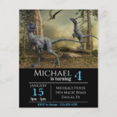 Velociraptor Raptor Birthday (Voorkant)