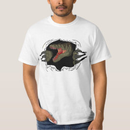 Velociraptor rijpt door Shirt