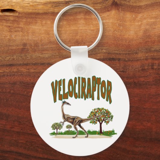 Velociraptor Sleutelhanger (Voorkant)